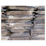 1 x 6 Pine Tongue & Groove Pine Rustic Resaw Finish with a Brown Kodiak Stain - 1728 Linear Feet
