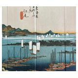 Petite Japanese Decorative Screen