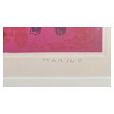 Marino from Shakespeare II Limited Edition Framed Etching Print by Marino Marini