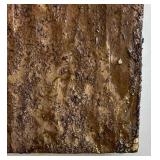 "If the Foundation be Destroyed" Original Textured Abstract Artwork by K Daphnae Koop
