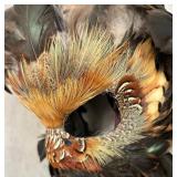 Fantastic New Orleans Mardi Gras Feather Mask
