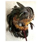 Fantastic New Orleans Mardi Gras Feather Mask
