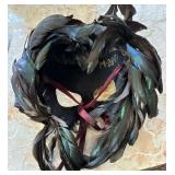 Fantastic New Orleans Mardi Gras Feather Mask