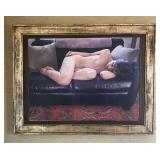 Framed Nude Gum Dichromate Print by Cy DeCosse