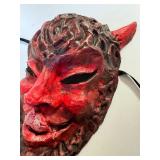 Artisan Crafted Devil Wall Mask by Cy DeCosse