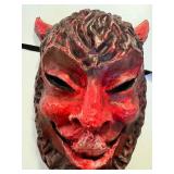 Artisan Crafted Devil Wall Mask by Cy DeCosse