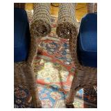 Pair of Vintage Wicker Chairs