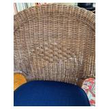 Pair of Vintage Wicker Chairs