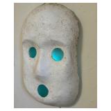 Vintage Artisan Crafted Decorative Wall Ghost Mask by Cy DeCosse