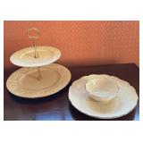 Two Lenox China Serving Pieces