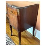 Antique Tulip and Satinwood Buffet / Console Table