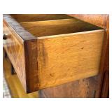 Antique Tulip and Satinwood Buffet / Console Table