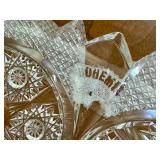 Vintage Bohemian Cut Crystal Bowl