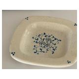 Collection of Decorative Blue and White Italian Pottery Pieces