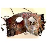 Artisan Mask Figurine Necklace by Agostino Dessi