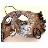 Artisan Mask Figurine Necklace by Agostino Dessi