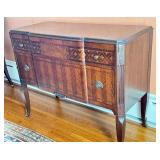 Beautiful Antique Tulip and Satinwood Sideboard