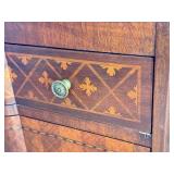Beautiful Antique Tulip and Satinwood Sideboard