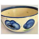 Decorative Italian Florentine Pottery Bowl and Pitcher Set