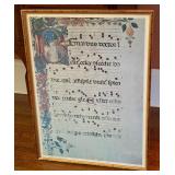 Framed Choral Music Print from Museo di San Marco, Florence