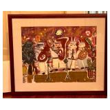 Framed Original Russian Artwork
