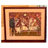 Framed Original Russian Artwork