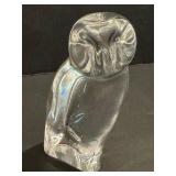 Baccarat Owl Figurine