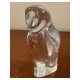 Baccarat Owl Figurine