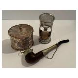 Fun Whimsical Treasures including an Hour Glass Timer