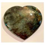 Labradorite Heart Shaped Paperweight