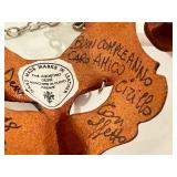 Handcrafted Leather Mask Necklace by Agostino Dessi