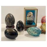 Variety of Collectible Egg Figurines