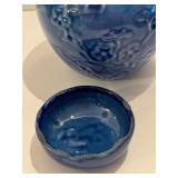 Variety of Vintage Asian Decor including a Green Korean Teapot