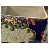 Variety of Vintage Asian Decor including a Green Korean Teapot