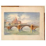 Collection of Original Watercolor Paintings by Bill Hughes