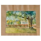 Collection of Original Watercolor Paintings by Bill Hughes