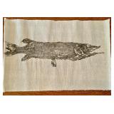 Two Fish Prints on Rice Paper by Cy DeCosse