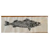 Two Fish Prints on Rice Paper by Cy DeCosse