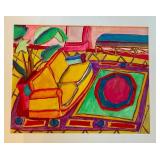 Pop Art Style, Colorful Original Artwork by Natalie Goldberg