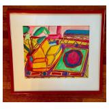 Pop Art Style, Colorful Original Artwork by Natalie Goldberg
