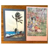 Two Vintage Unframed The Metropolitan Museum of  Arts Poster Prints