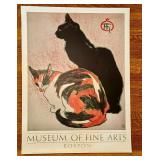 Theophile Alexandre Steinlen Cats Poster Print / Poster Print Museum of Fine Art Boston Theopile Alexandre