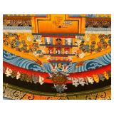 Unframed Kalachakra Mandala Wheel of Time by Tashi Lama