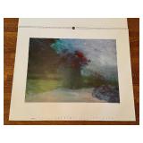 Vintage 1987 PROM GALERIE Mario Fallani / 1987 Mario Fallani Calendar Prints