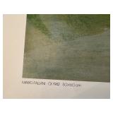 Vintage 1987 PROM GALERIE Mario Fallani / 1987 Mario Fallani Calendar Prints