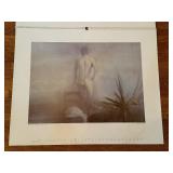 Vintage 1987 PROM GALERIE Mario Fallani / 1987 Mario Fallani Calendar Prints