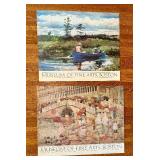 Two Vintage Unframed Museum of Fine Arts, Boston Poster Prints