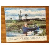 Two Vintage Unframed Museum of Fine Arts, Boston Poster Prints