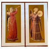 Four Angel Prints from the Museo di San Marco, Florence