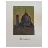 Collection of Original Unframed Watercolor Paintings by Adelina